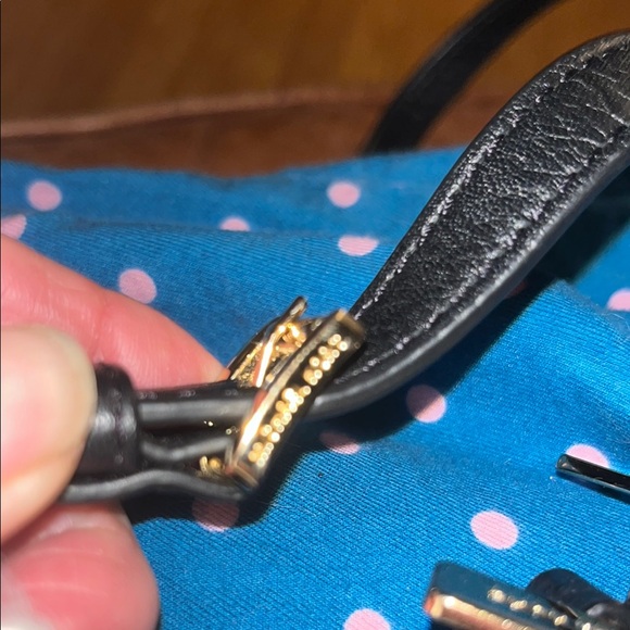 Michael Kors Black Leather Crossbody Bag - Picture 4 of 10